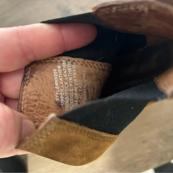 Women’s Madewell Carina Platform Tan Heeled Chelsea Boots - Picture 16 of 16